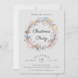 Convite Festa de Natal do Quebra-Nozes da Aquarela