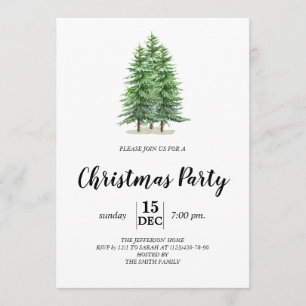 Convite Festa de Natal do Quic Chic Tree