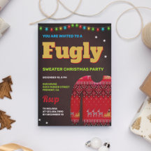 Festa de Natal do Red Funny Fugly Ugly