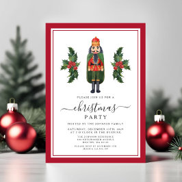 Convite Festa de Natal do Red Nutcracker