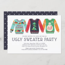 Festa de Natal do "Tackly Ugly Sweater"