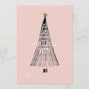 Convite Festa de Natal do Whimsical Glitter