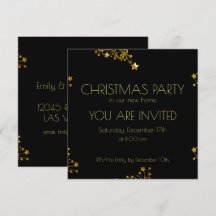 Festa de Natal - Douradas e Decorativas Estrelas d