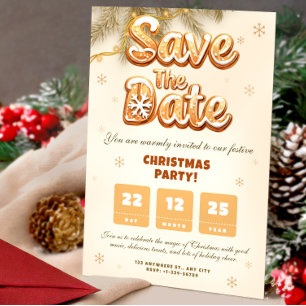 Convite Festa de Natal e Inverno do Pão de Mel Salve a Dat
