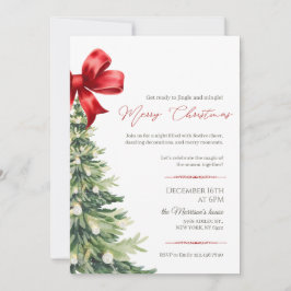 Convite Festa de Natal Elegante