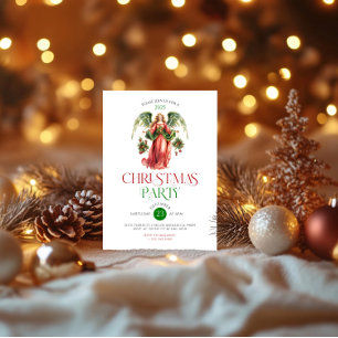 Convite Festa de Natal em Angel Typografia de Natal