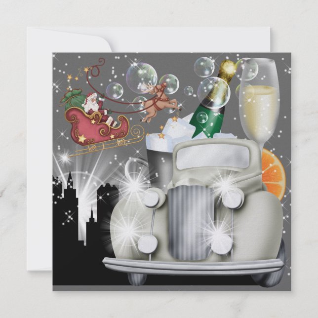 Convite Festa de Natal em Estilo - SRF (Frente)