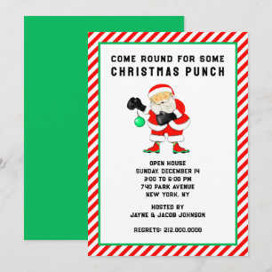 Convite Festa de Natal Engraçado