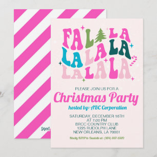 Convite Festa de Natal Falala