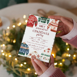 Convite Festa de Natal Feia