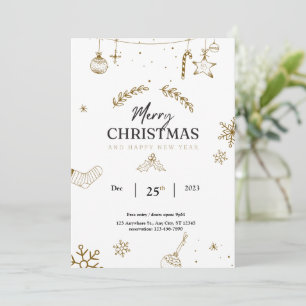 Convite Festa de Natal Festa de Férias Natal Kids natal