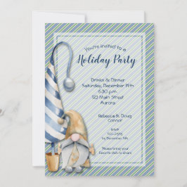 Convite Festa de Natal Gnomo