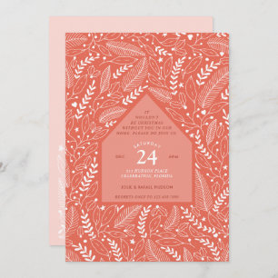 Convite Festa de Natal Holiday Home