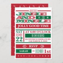 Festa De Natal Jingle E Mingle