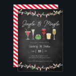 Convite Festa de Natal Jingle & Mingle Cocktails<br><div class="desc">Festa de Natal de Jingle e Mingle Cocktails</div>