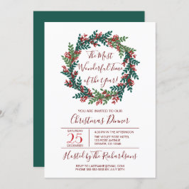 Convite Festa de Natal Mais Maravilhosa