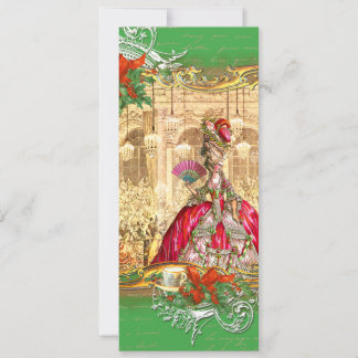 Convite Festa de Natal Marie Antoinette Versailles