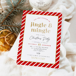 Convite Festa de Natal MERI FEST Jingle Mingle