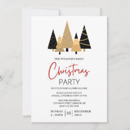 Convite Festa de Natal Moderna