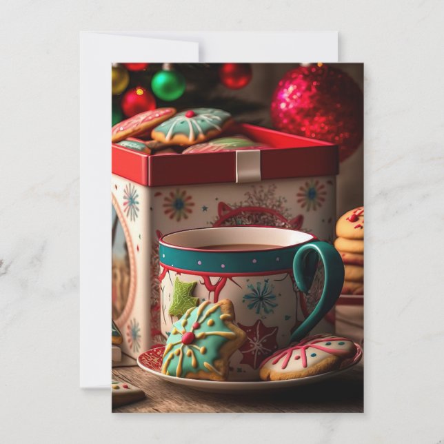 Convite Festa de Natal na casa da vovó (Frente)