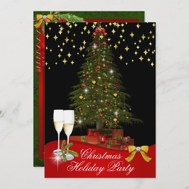 Convite Festa de Natal no Natal do Natal (Frente/Verso)