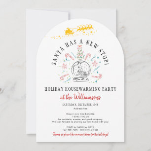 Convite Festa de Natal Open House do Holiday House