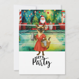 Convite Festa de Natal para a dona de casa de Vamos