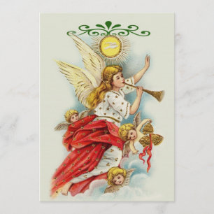 Convite Festa de Natal para anjos