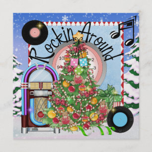 Convite Festa de Natal Rocking - SRF