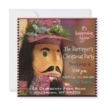 Festa de Natal Rosa Nutcracker Chic