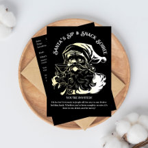 Festa de Natal Sip & Snack Soiree dos papais noeis