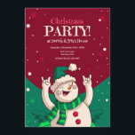 Convite Festa de Natal Snowman<br><div class="desc">Um convite de festas de Natal desenhado à mão com um boneco de neve. Adequado para todas as idades. (Imagem de Freepik). O cartão é fácil de personalizar com o seu texto, fonte e cor da fonte. Não exatamente o que você está procurando? Todos os nossos produtos podem ser personalizados...</div>