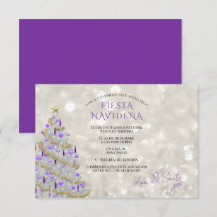 Convite Festa de Natal Sofisticada