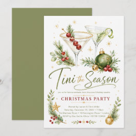 Convite Festa de Natal Tini the Season