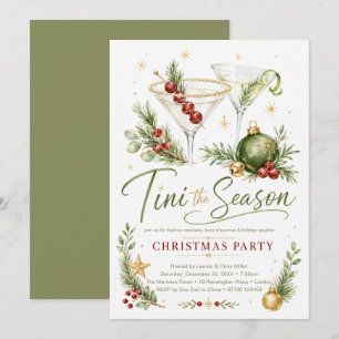 Convite Festa de Natal Tini the Season
