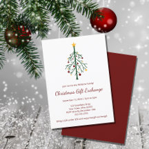 Festa de Natal - Troca Festiva Evergreen