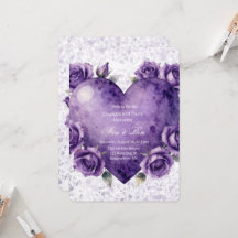 Festa de Noivado Coração e Rosas com Tinta Purpura