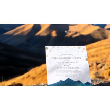 Festa de noivado das Montanhas do Ouro Azul de Aqu