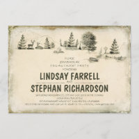 Festa de noivado de acampamento de ilustração camp