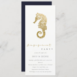 CONVITE FESTA DE NOIVADO DE MARINHO DE FOLHA DE OURO ELEGA