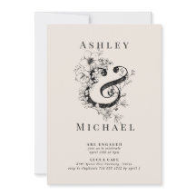 FESTA DE NOIVADO FLORAL AMPERSAND Blush