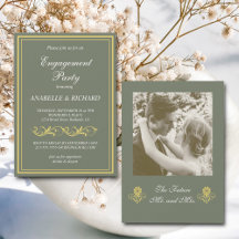 Festa de noivado Victoriana Elegante