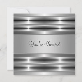 Convite Festa de Ocasião Preta