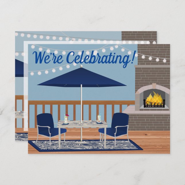 Convite Festa de Paciência Exterior (Frente/Verso)