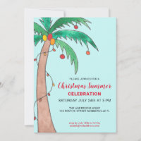 Festa de Palmeira de Verão de Natal