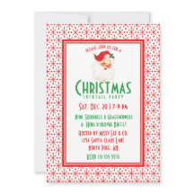 Festa de Papais noeis de Natal dos anos 50