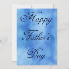 Convite Festa de Picareta Azul de Dia de os pais Feliz