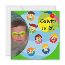 Festa de Piscina Personalizada para Nadar Aniversá