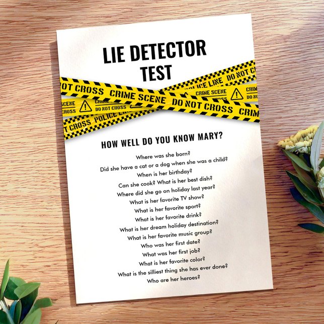 Convite Festa de Polícia de Quiz do Partido com Fitas de C (Criador carregado)