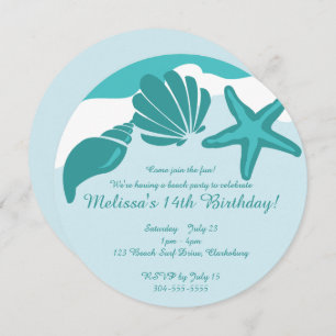 Convite Festa de Praia